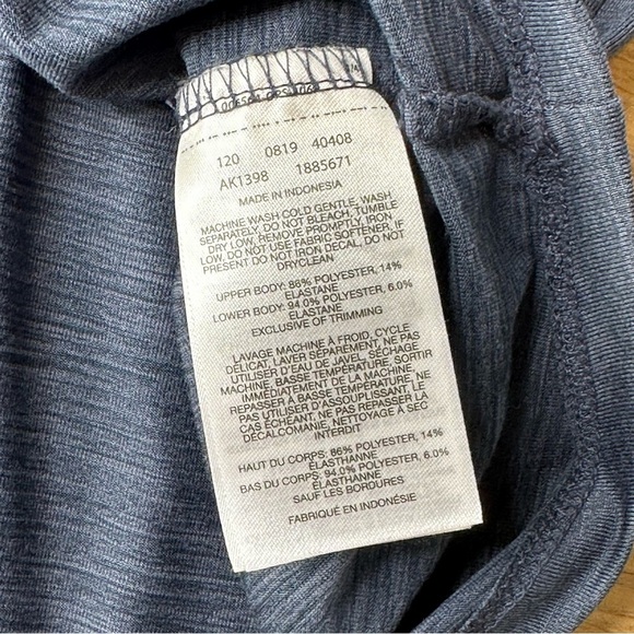 Columbia Womens Place to Place II Dress Size Small Blue Short Sleeve Lightweight - Picture 7 of 10